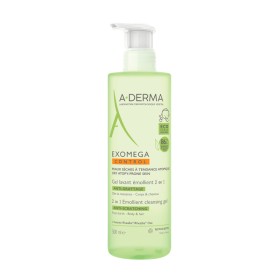 A-Derma Exomega Control Gel Lavant 2 in 1 Τζελ Καθαρισμού για το Ατοπικό Δέρμα με Αντλία 500ml