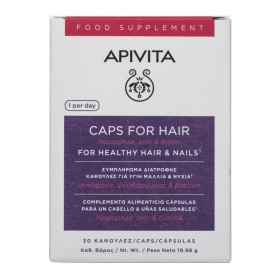 Apivita Holistic Hair Care Συμπλήρωμα Διατροφής για Υγιή Μαλλιά & Νύχια 30 Κάψουλες