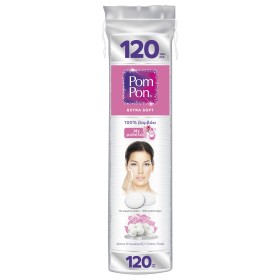 Pom Pon Δίσκοι Ντεμακιγιάζ Rose Oil 120 Τεμάχια Pom Pon Δίσκοι Ντεμακιγιάζ Rose Oil 120 Τεμάχια