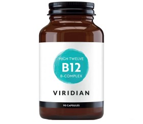 Viridian High Twelve B12 B-Complex 1000mg για Ενέργεια, Ενίσχυση του Ανοσοποιητικού & το Νευρικό Σύστημα 30 κάψουλες Viridian High Twelve B12 B-Complex 1000mg για Ενέργεια, Ενίσχυση του Ανοσοποιητικού & το Νευρικό Σύστημα 30 κάψουλες