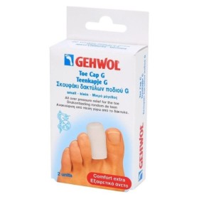 GEHWOL  Toe Cap G με Gel Επιθέματα για τους Κάλους Μέγεθος Small 2 Τεμάχια