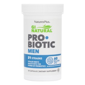 Natures Plus Gi Natural Probiotic Men Ανδρικό Συμπλήρωμα με Πρεβιοτικά & Προβιοτικά 30 Κάψουλες Natures Plus Gi Natural Probiotic Men Ανδρικό Συμπλήρωμα με Πρεβιοτικά & Προβιοτικά 30 Κάψουλες