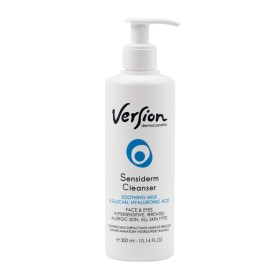 Version Sensiderm Cleansing Milk Γαλάκτωμα Καθαρισμού & Ντεμακιγιάζ για Πρόσωπο & Μάτια 300ml