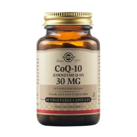 Solgar Coenzyme Coq-10 30mg κατά της Γήρανσης & Ισχυρό Αντιοξειδωτικό 60 Φυτικές Κάψουλες Solgar Coenzyme Coq-10 30mg κατά της Γήρανσης & Ισχυρό Αντιοξειδωτικό 60 Φυτικές Κάψουλες