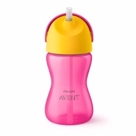 PHILIPS AVENT Cup with Straw 12m+ Pink 300ml [SCF798/02]