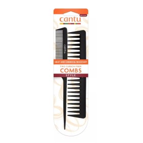 Cantu Mkoby Heat Style Carbon Fibre Combs Χτένα Μαλλιών 2 Τεμάχια Cantu Mkoby Heat Style Carbon Fibre Combs Χτένα Μαλλιών 2 Τεμάχια