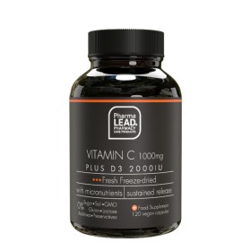 Pharmalead Black Range Vitamin C 1000mg Plus D3 2000iu με Αντιοξειδωτική Δράση για την Ενίσχυση του Ανοσοποιητικού Συστήματος 120 Κάψουλες Pharmalead Black Range Vitamin C 1000mg Plus D3 2000iu με Αντιοξειδωτική Δράση για την Ενίσχυση του Ανοσοποιητικού Συστήματος 120 Κάψουλες