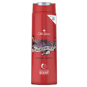 OLD SPICE Night Panther Shower Gel & Shampoo Για Άνδρες 400ml