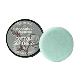 Boobam Bar Shampoo Cotton Softness Μπάρα Σαμπουάν για Ξηρά Μαλλιά 60g