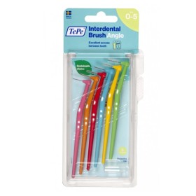 Tepe Mixed Pack Interdental Brush Angle Μεσοδόντια Βουρτσάκια 6 Τεμάχια