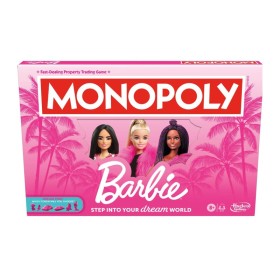 HASBRO Monopoly Barbie Επιτραπέζιο Παιχνίδι Αγγλική Έκδοση για 2-6 Παίκτες για 8+ Ετών