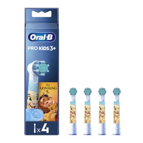 Oral-B Pro Kids The Lion King Ανταλλακτικές Κεφαλές Oδοντόβουρτσας από 3 Ετών 4 Τεμάχια