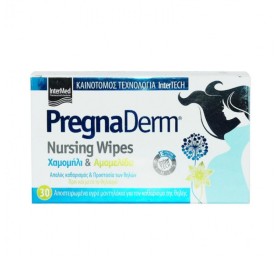 INTERMED Pregnaderm Nursing Wipes Wipes for Nipples 30 Pieces