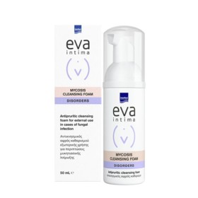 INTERMED Eva Intima Mycosis Intimate Foaming Wash Cleansing Foam for the Sensitive Area with Chamomile & Aloe 50ml