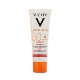VICHY Capital Soleil Anti-Ageing 3 in 1 SPF50 Sunscreen Face Cream with Anti-Aging Action 50ml