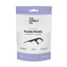 The Humble Co Dental Floss Charcoal Picks Μεσοδόντια 2 σε 1 με Ενεργό Άνθρακα 50 Τεμάχια The Humble Co Dental Floss Charcoal Picks Μεσοδόντια 2 σε 1 με Ενεργό Άνθρακα 50 Τεμάχια