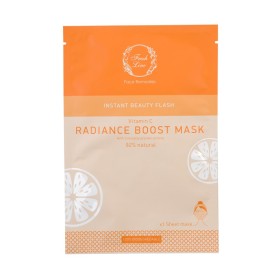 FRESH LINE Instant Beauty Flash Radiance Boost Mask Υφασμάτινη Μάσκα Αναζωογόνησης Προσώπου 1 Τεμάχιο
