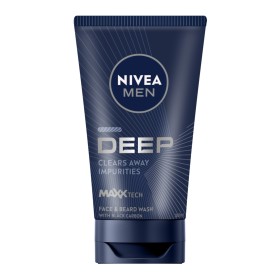 Nivea Men Deep Gel Καθαρισμού για Πρόσωπο & Γένια 100ml Nivea Men Deep Gel Καθαρισμού για Πρόσωπο & Γένια 100ml