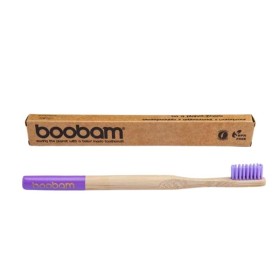 BOOBAM Toothbrush Medium Purple 1 Piece