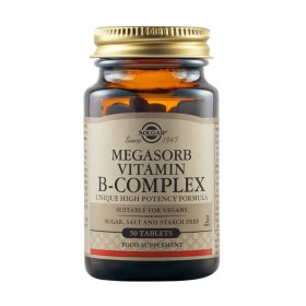 Solgar Megasorb Vitamin B-Complex για το Νευρικό Σύστημα 50 Ταμπλέτες Solgar Megasorb Vitamin B-Complex για το Νευρικό Σύστημα 50 Ταμπλέτες