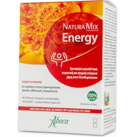 ABOCA Natura Mix Energy Συμπλήρωμα Διατροφής για Ενήλικες 20 Φακελάκια