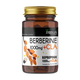 Inoplus Berberine & Cla για Διαχείριση του Σωματικού Βάρους 60 Κάψουλες