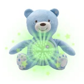 Chicco Baby Bear Βρεφικό Αρκουδάκι με Προβολέα Σιέλ 0m+ 1 Τεμάχιο