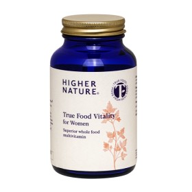 Higher Nature True Food Vitality Πολυβιταμίνες για Γυναίκες 60 Φυτικές Κάψουλες