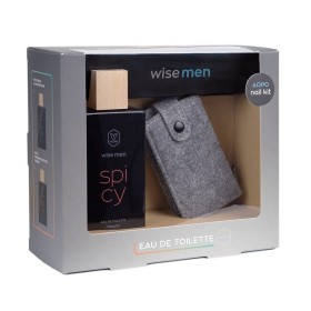 VICAN Promo Wise Men Eau De Toilette Men's Fragrance Spicy 100ml & Nail Care Set