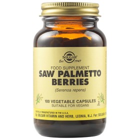 SOLGAR Saw Palmetto Berries 100 Herbal Capsules