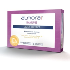 ALMORA Plus Immune Cistus Protect για το Ανοσοποιητικό Σύστημα 15 Φυτικές Κάψουλες