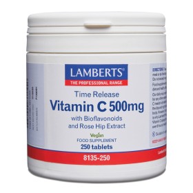 Lamberts Vitamin C-Time 500g Συμπλήρωμα με Βιταμίνη C Βραδείας Αποδέσμευσης 250 Ταμπλέτες Lamberts Vitamin C-Time 500g Συμπλήρωμα με Βιταμίνη C Βραδείας Αποδέσμευσης 250 Ταμπλέτες
