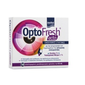 INTERMED Optofresh Ecto Eye Drops with Hyaluronic Acid 10x0.5ml