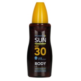 HELENVITA Sun Body Oil SPF30 Αντηλιακό Λάδι Μαυρίσματος για Σώμα 200ml