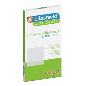 Alfashield Alfa-Gauze Αποστειρωμένη Γάζα Παραφίνης 10x20 10 Τεμάχια Alfashield Alfa-Gauze Αποστειρωμένη Γάζα Παραφίνης 10x20 10 Τεμάχια