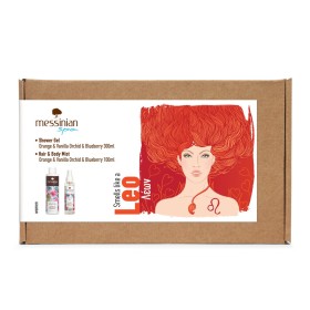 Messinian Spa Promo Zodiac Leo Hair & Body Mist για Σώμα & Μαλλιά Orange & Vanilla Orchid & Blueberry 100ml & Shower Gel Αφρόλουτρο Orange & Vanilla Orchid & Blueberry 300ml Messinian Spa Promo Zodiac Leo Hair & Body Mist για Σώμα & Μαλλιά Orange & Vanilla Orchid & Blueberry 100ml & Shower Gel Αφρόλουτρο Orange & Vanilla Orchid & Blueberry 300ml