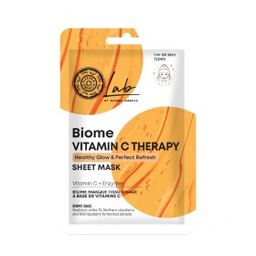 Natura Siberica Lab Biome Vitamin C Therapy Μάσκα Προσώπου για Λάμψη 1 Τεμάχιο