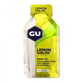 Gu Energy Gel Lemon Sublime Ενεργειακό Τζελ με Γεύση Λεμόνι Χωρίς Καφεΐνη 32g