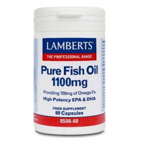 Lamberts Pure Fish Oil 1100mg Ιχθυέλαιο για Καρδιά ,όραση & Εγκέφαλο 60 Κάψουλες Lamberts Pure Fish Oil 1100mg Ιχθυέλαιο για Καρδιά ,όραση & Εγκέφαλο 60 Κάψουλες