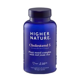 Higher Nature Cholesterol 5 για Φυσιολογικά Επίπεδα Χοληστερόλης 90 Κάψουλες