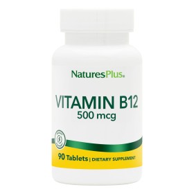 Natures Plus Vitamin B-12 500mcg για Νευρικό & Αιμοποιητικό Σύστημα 90 Ταμπλέτες Natures Plus Vitamin B-12 500mcg για Νευρικό & Αιμοποιητικό Σύστημα 90 Ταμπλέτες