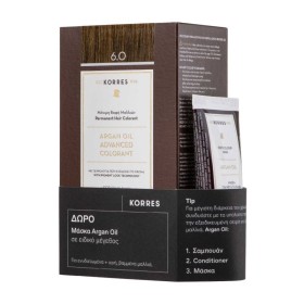 Korres Promo Argan Oil Advanced Colorant 6.0 Βαφή Μαλλιών Ξανθό Σκούρο 50ml & Μάσκα Argan Oil 40ml Korres Promo Argan Oil Advanced Colorant 6.0 Βαφή Μαλλιών Ξανθό Σκούρο 50ml & Μάσκα Argan Oil 40ml