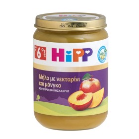 HIPP Μήλο με Νεκταρίνι και Μάνγκο 6ο Μήνα 190g