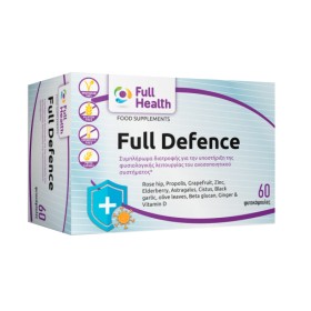 Full Health Full Defence για το Ανοσοποιητικό 60 Φυτικές Κάψουλες Full Health Full Defence για το Ανοσοποιητικό 60 Φυτικές Κάψουλες