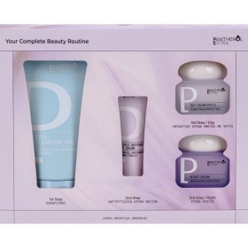 Panthenol Extra Promo Your Complete Beauty Routine Gel Καθαρισμού Προσώπου 150ml & Triple Defense Κρέμα Ματιών 25ml & Ενυδατική Ημέρας SPF15 50ml & Κρέμα Νύχτας Προσώπου & Ματιών 50ml Panthenol Extra Promo Your Complete Beauty Routine Gel Καθαρισμού Προσώπου 150ml & Triple Defense Κρέμα Ματιών 25ml & Ενυδατική Ημέρας SPF15 50ml & Κρέμα Νύχτας Προσώπου & Ματιών 50ml