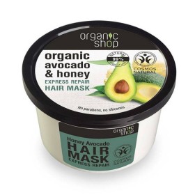 ORGANIC SHOP Avocado & Honey Express Repair Hair Mask Μάσκα Μαλλιών για Γρήγορη Επανόρθωση 250ml