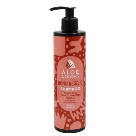 Aloe Colors Bond Rescue Σαμπουάν Επανόρθωσης & Αναδόμησης για Ξηρά & Ταλαιπωρημένα Μαλλιά 300ml