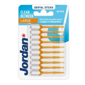 Jordan Clean Between Sticks Large μεσοδόντιες Οδοντογλυφίφες Μεγάλες σε Χρώμα Πορτοκαλί 20 Τεμάχια Jordan Clean Between Sticks Large μεσοδόντιες Οδοντογλυφίφες Μεγάλες σε Χρώμα Πορτοκαλί 20 Τεμάχια