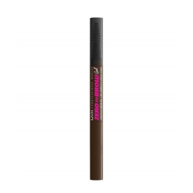 NYX PROFESSIONAL MAKE UP Zero to Brow Longwear Gel Espresso Διπλό Απλικατέρ Φρυδιών 2m