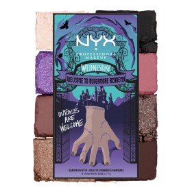 Nyx Professional Makeup Wednesday The Nevermore Academy Eyeshadow Palette Παλέτα Σκιών 8 Αποχρώσεων 8x1g
